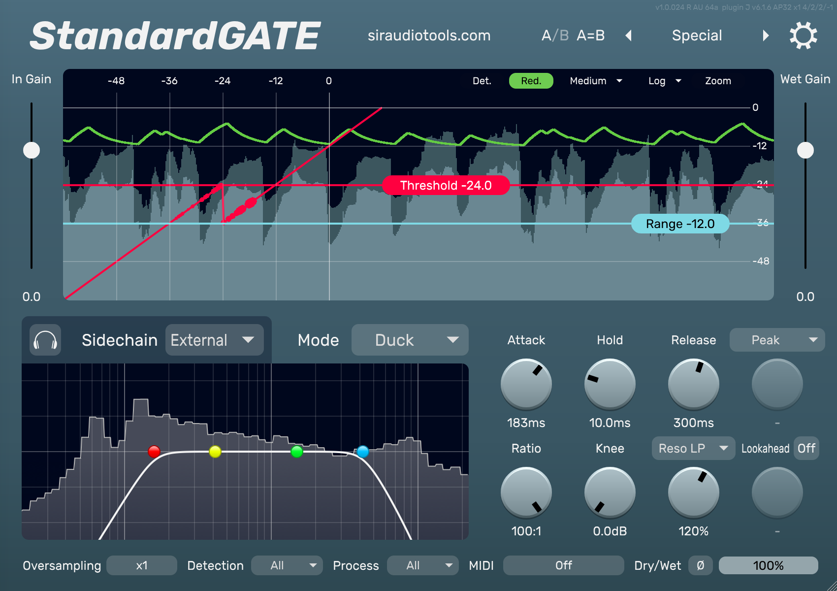StandardGATE screenshot 2