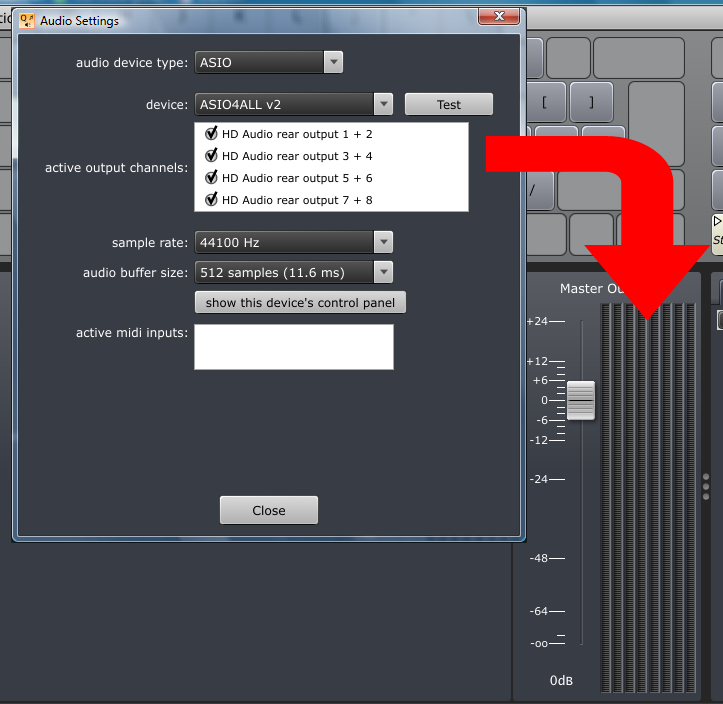 Audio Device Setup